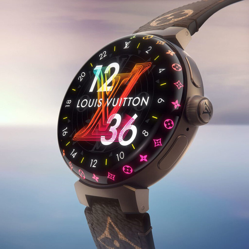 vuitton fully-customizable tambour horizon light smartwatch