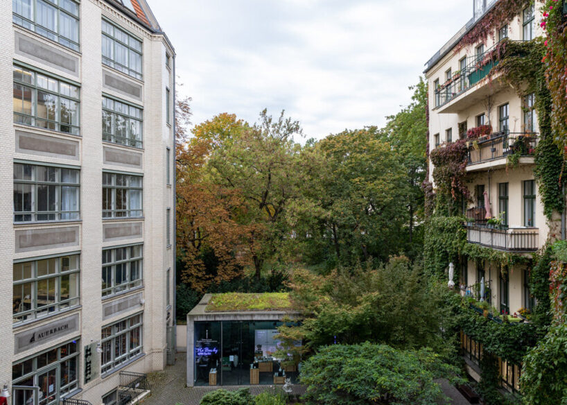 tchoban voss | full name of your company: tchoban voss architekten GmbH | year you moved into the studio: 1995 | number of members of staff: total: 180, of which in berlin: 80 | size (m2): 840 | building's former use: the hackesche höfe were built in 1906/07 according to plans by the architect and building contractor kurt berndt as germany's largest residential and commercial courtyard complex