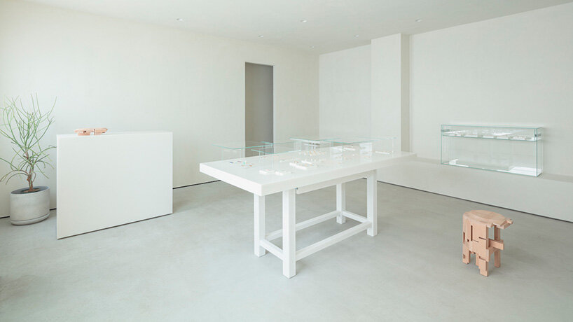 the inside of januka in minami aoyama, tokyo. the interior design was done by architect yusuke seki. photo courtesy of januka