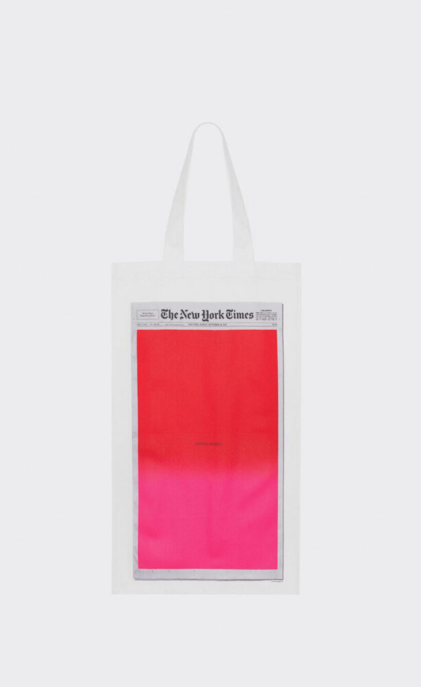 sho shibuya’s sunrise paintings infuse saint laurent ephemeral gallery with calming tones