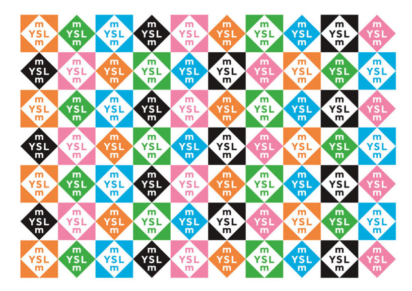 logo variations - the museum’s logo by philippe apeloig was inspired by local mosaic tilework. image courtesy and copyright © studio KO (pages 112-113)