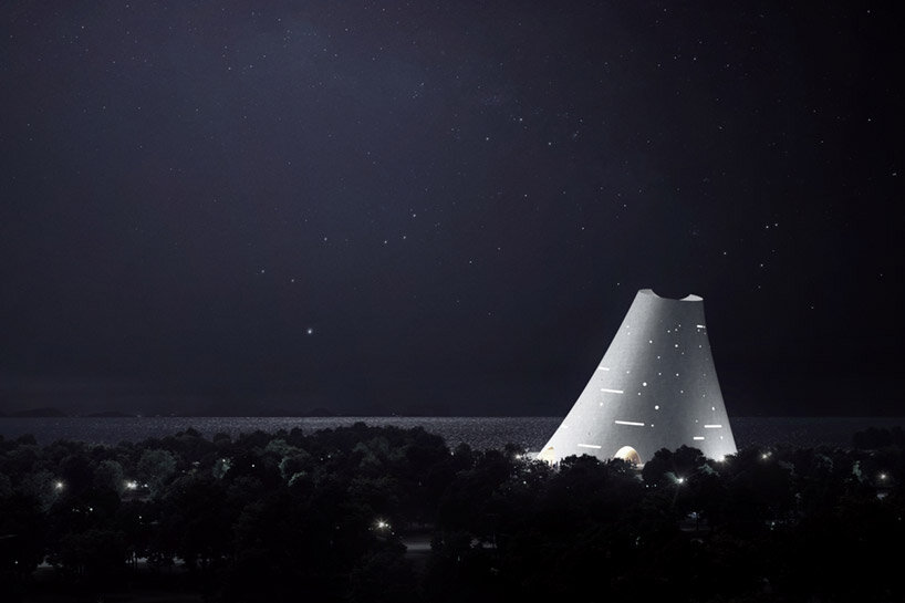 open architecture sun tower