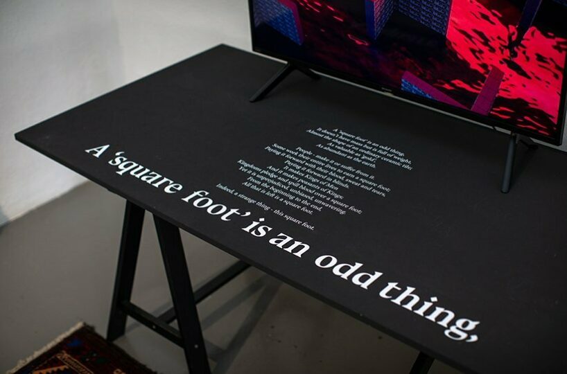 along with physical works, digital works also accompanied the pieces