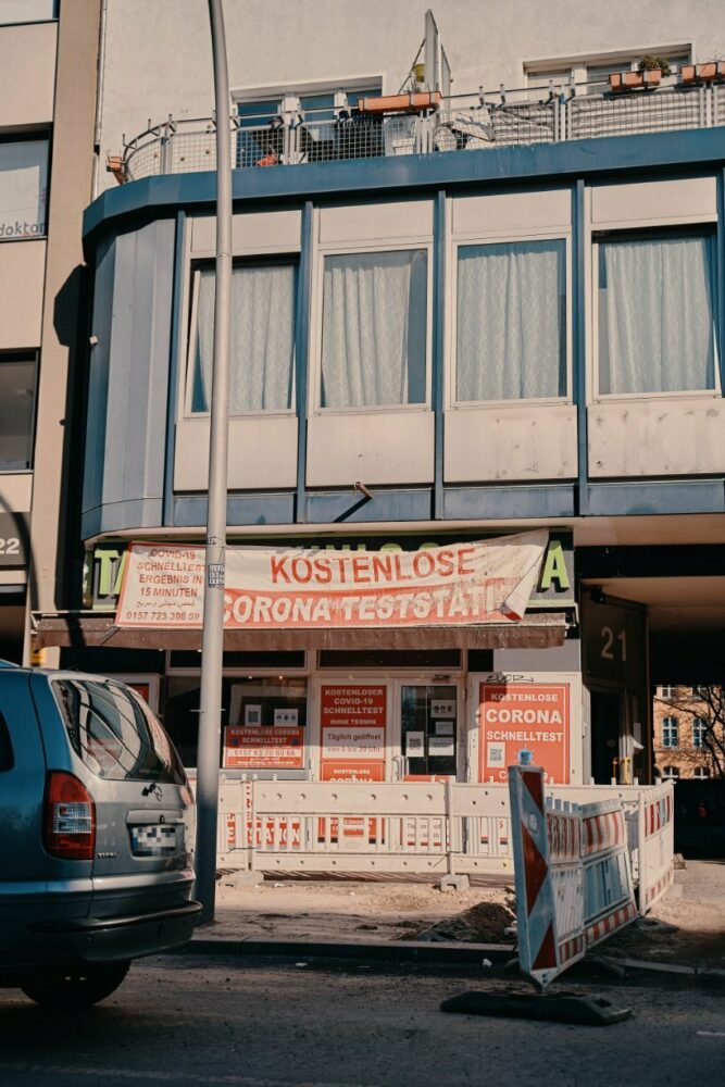berlin is testing: a photo series that captures the city’s madness during pandemic