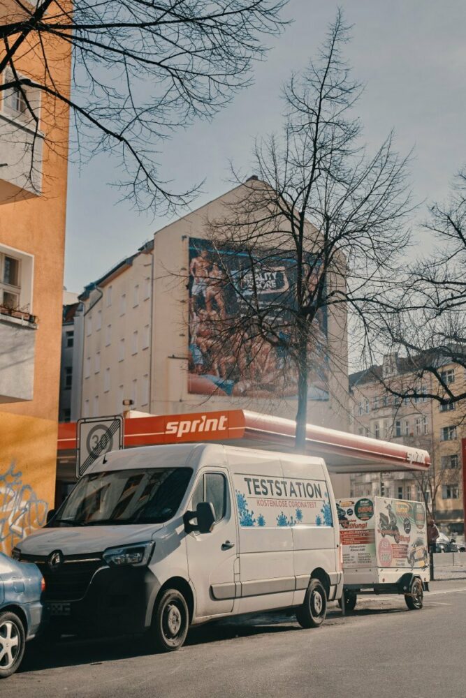 berlin is testing: a photo series that captures the city’s madness during pandemic