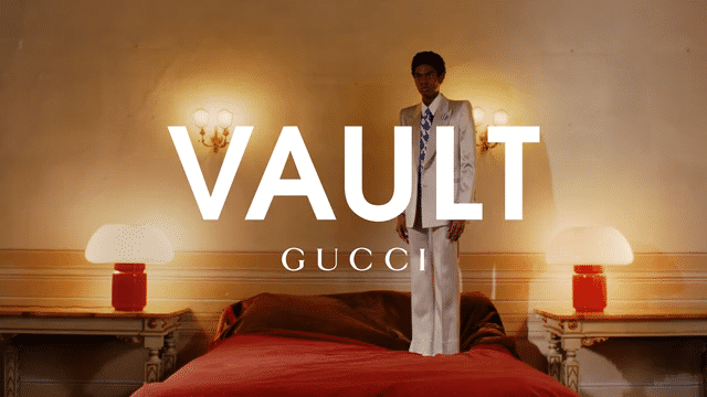 gucci vault presents new brands with surreal, optical illusion campaign