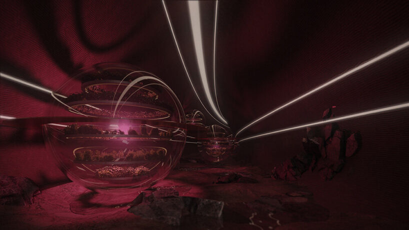 filled with phyto-lighting, ultraviolet and infrared lighting