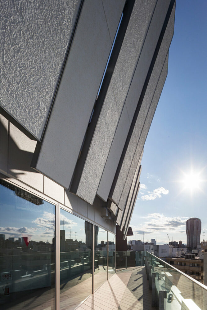 terrace of the last floor 