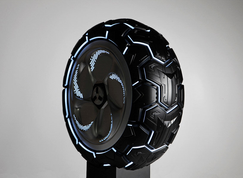 designers in korea developed this tire to lessen air pollution and microplastics while driving