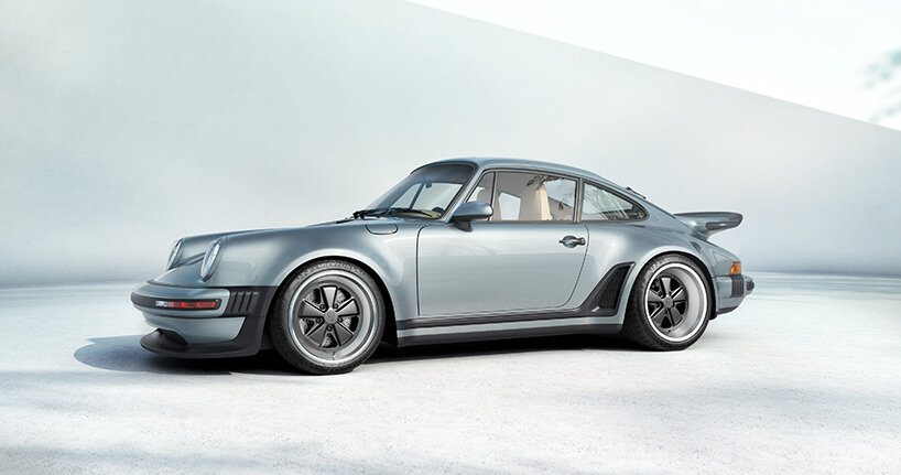 the porsche 911 turbo study by singer incorporates turbocharging