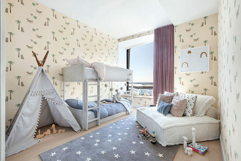 model unit 40G: three-bedroom, two-bathroom corner residence