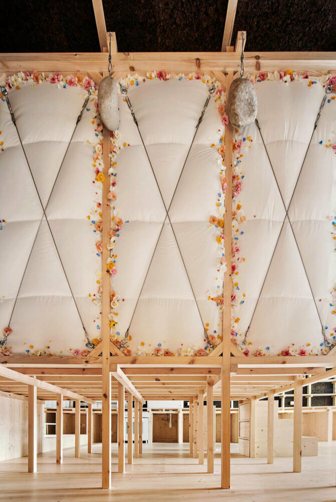 playfully decorated surfaces