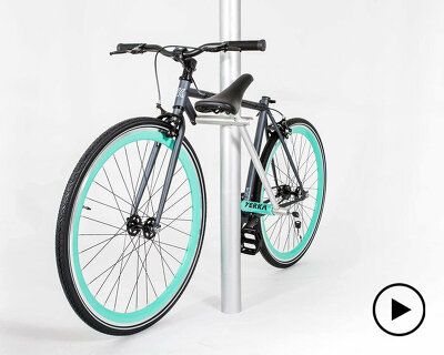 no more stolen bikes: yerka V3's bike frame doubles as its own lock