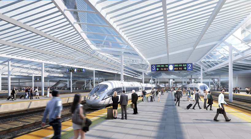 Aedas models its zhanjiang central station hub after a blossoming 'bauhinia' flower - 1