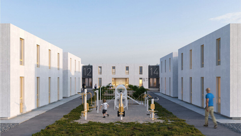 balbek bureau develops RE: UKRAINE, a modular town system for refugees