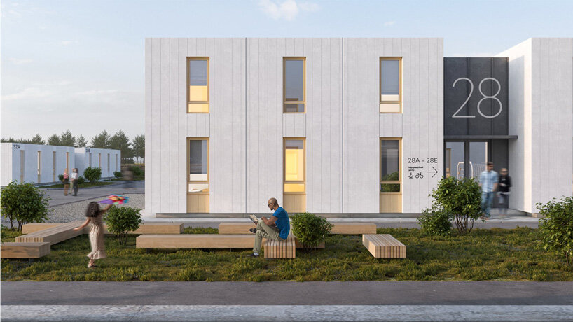 balbek bureau develops RE: UKRAINE, a modular town system for refugees