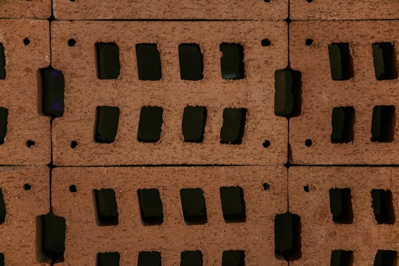 customized brick with BCB’s brand identity 