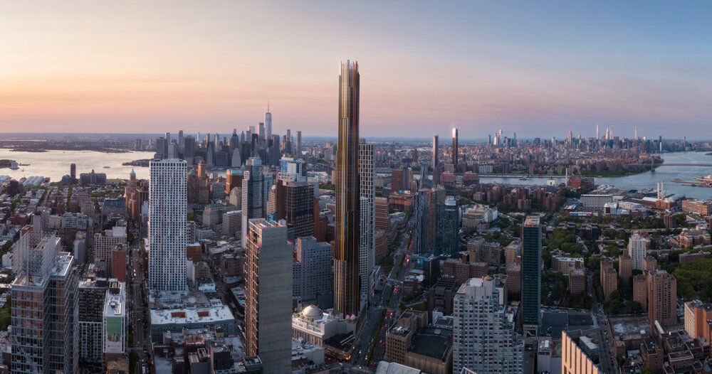 SHoP architects unveils its tallest tower in brooklyn as it nears