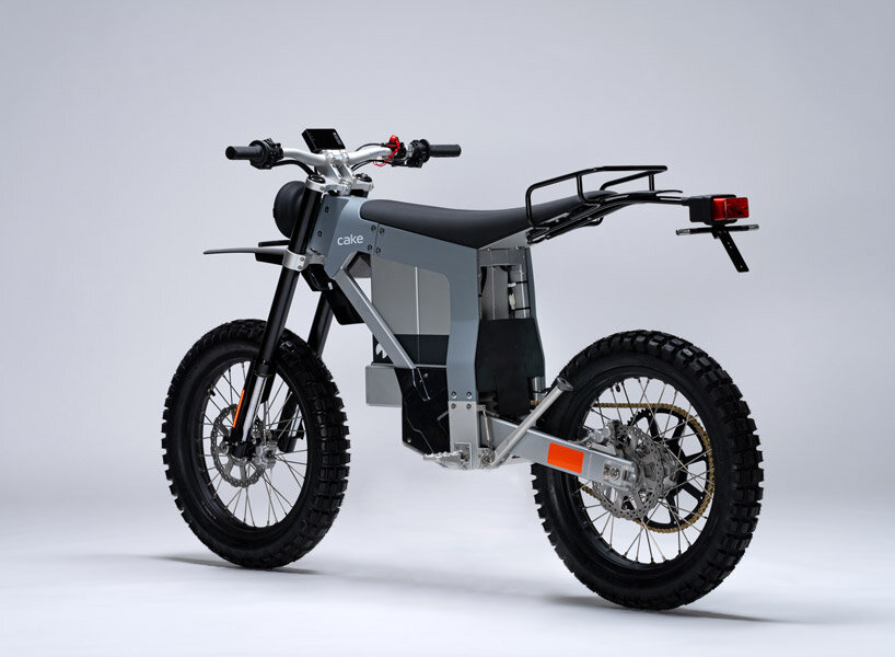 swedish brand CAKE will start using paper materials in electric motorcycles