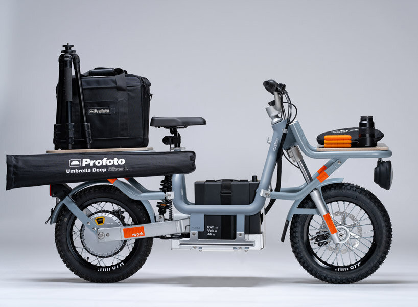 swedish brand CAKE will start using paper materials in electric motorcycles