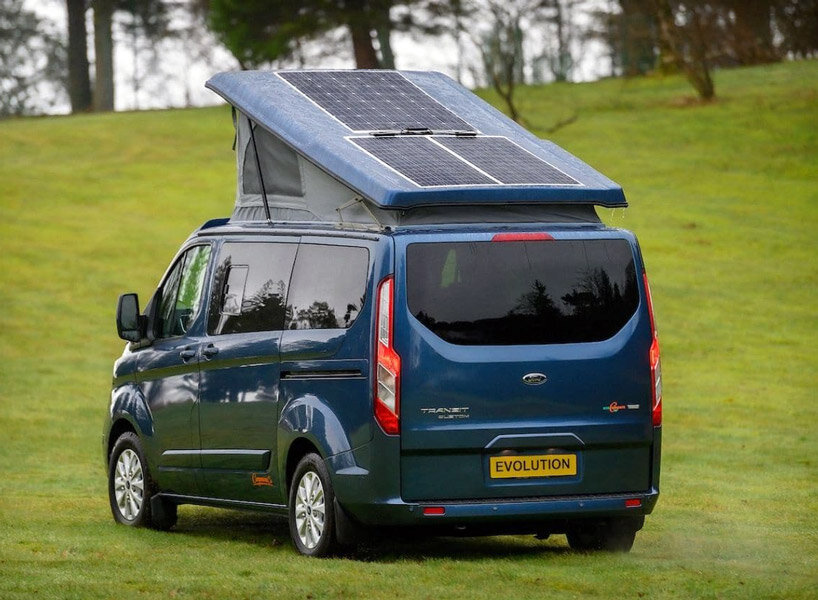 what power solar panel camper van