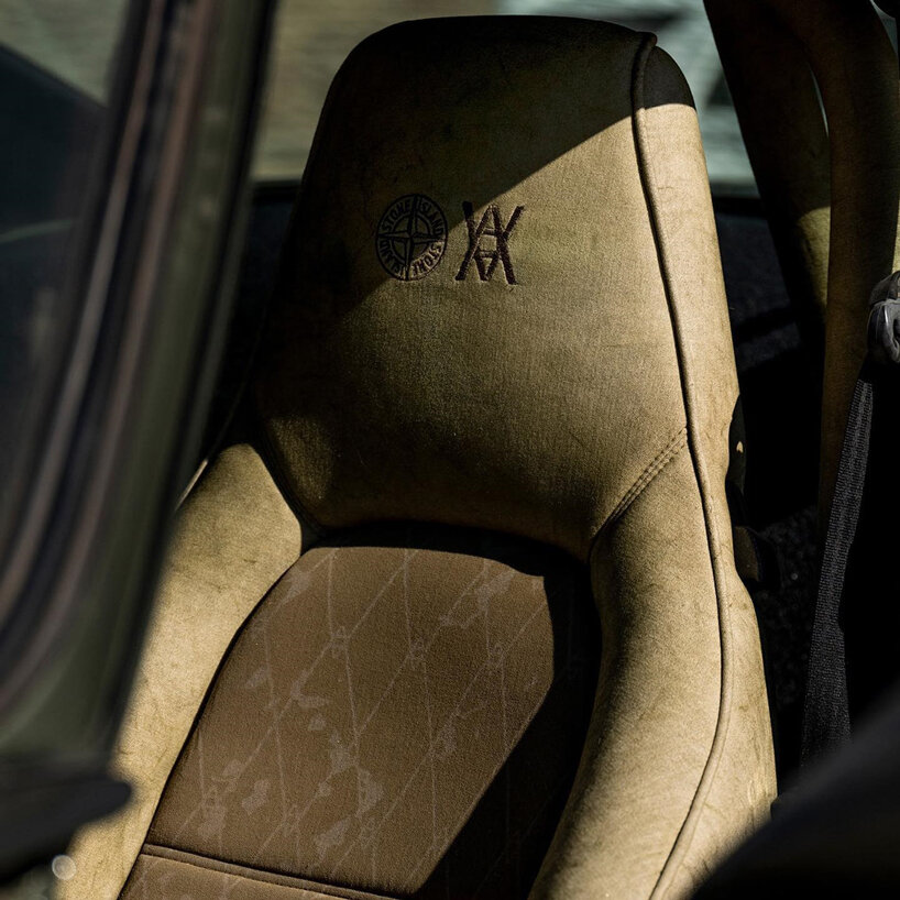 daniel arsham collabs with stone island on safari porsche 911 off-roader - 3