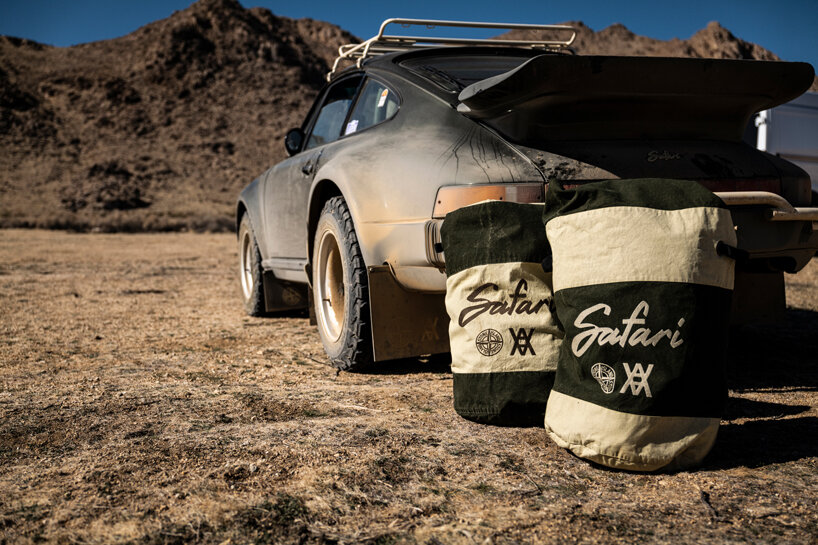 daniel arsham collabs with stone island on safari porsche 911 off-roader - 4