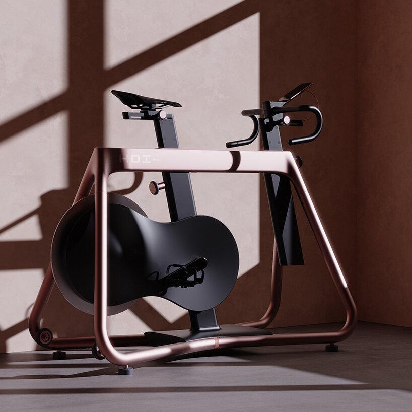 temperen heroïsch werkzaamheid forpeople designs the 'HOI by kettler frame' indoor bike series
