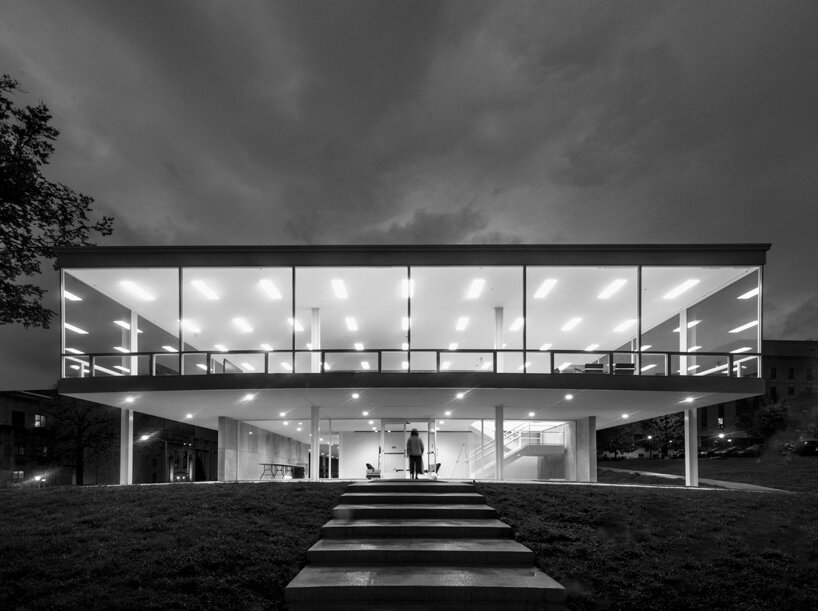 rediscovered mies van der rohe project is realized in indiana, 70 years after its design