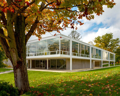 rediscovered mies van der rohe project is realized in indiana, 70 years after its design
