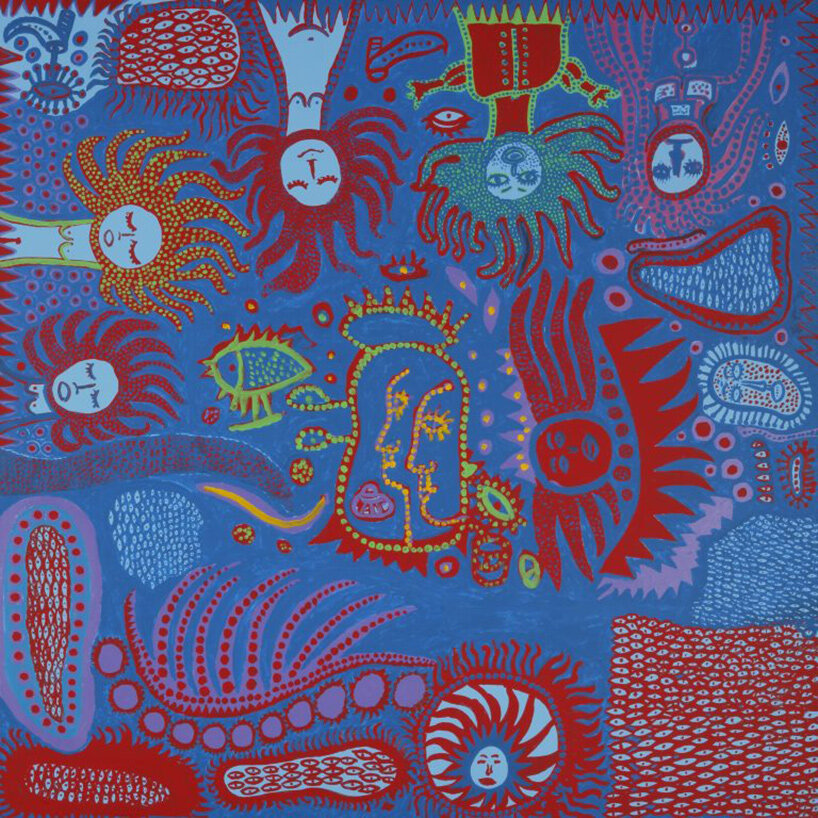 yayoi kusama, under the sky of happiness, 2013 © yayoi kusama. courtesy ota fine arts, victoria miro, david zwirner