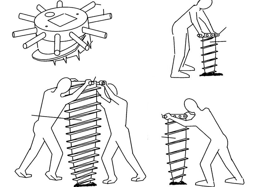 screw-shaped casket prototype is the last nail in the coffin