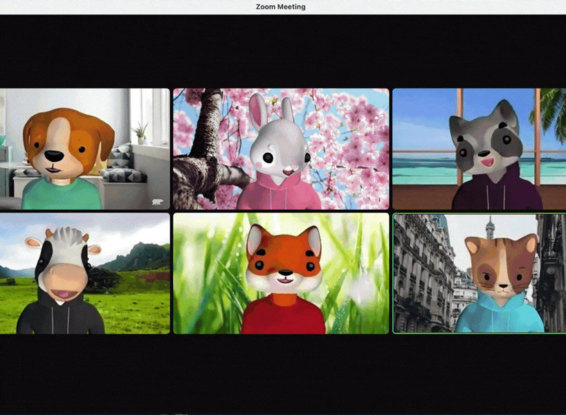zoom launches ‘avatars’ so users can be a virtual animal in meetings