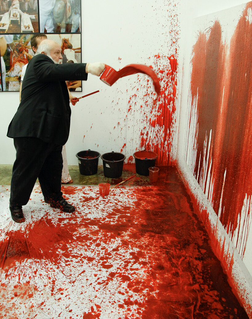 avant-garde artist hermann nitsch, known for his works of flesh, blood and viscera, dies at 83 - 2