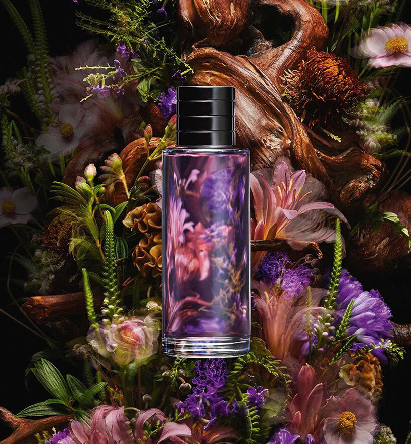 azuma makoto creates ethereal floral sculptures for dior's latest fragrance collection