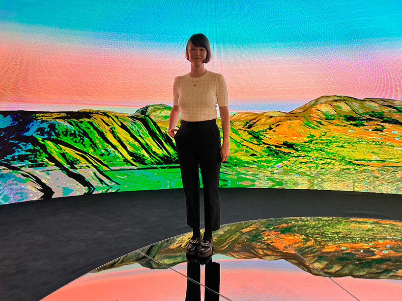 Hermès' 'time travels the world' installation at watches & wonders 2022 sabrina ratté