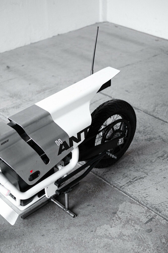 the small WiFi antenna makes it look more like an autonomous motorcycle drone