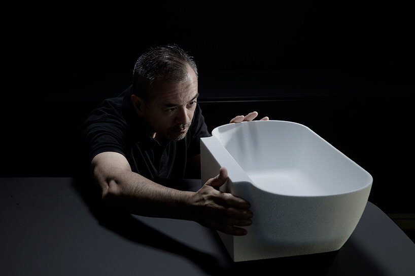 'for me design is above all an approach, a close attention to the object applied to the craftsmanship of excellence as well as serial production such as LUA,' says Toan. Picture by Mattia Balsamini