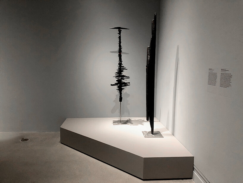 Femme Volage, 1951 (left), Dagger Child, 1947-49 (right)