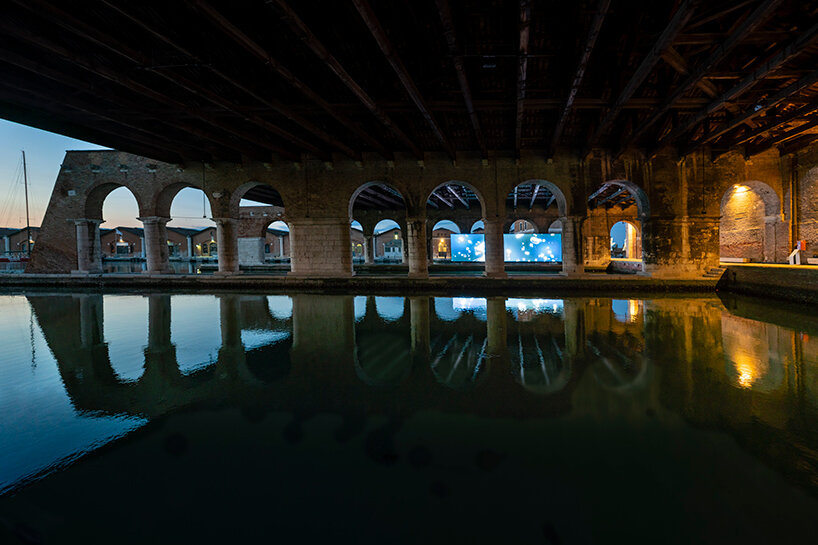 wu tsang's 'of whales' immense digital installation now on view at venice art biennale