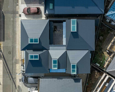 5 roof lanterns illuminate this family home in japan by suzuki takamasa architects