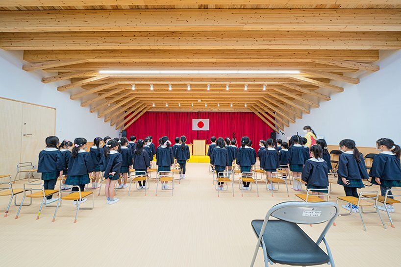 graduation ceremony at the hall