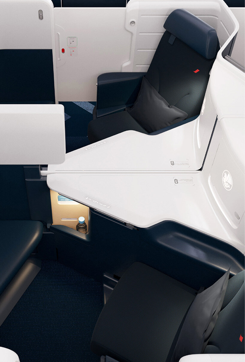 air france unveils new business seats with enveloping curves and sliding doors - 3