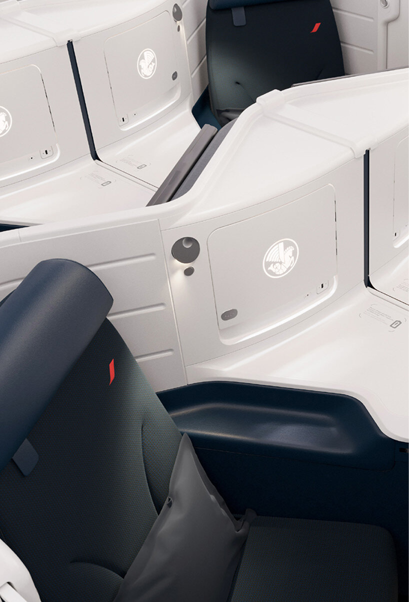 air france unveils new business seats with enveloping curves and sliding doors - 5