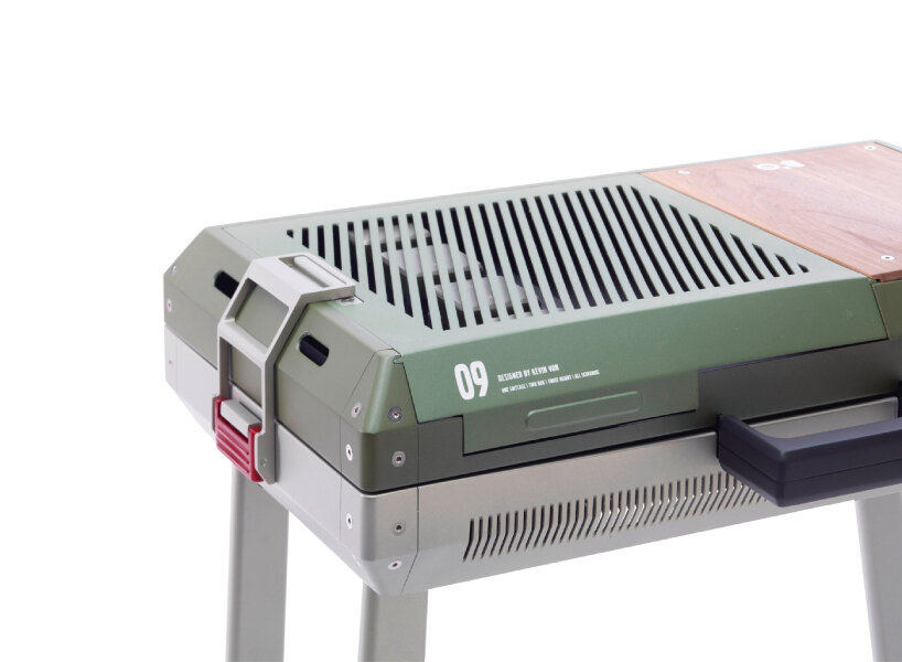 taiwan-based designers create a foldable and portable BBQ kit anyone can bring anywhere