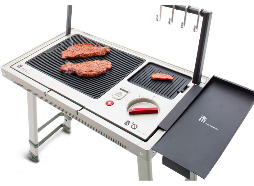 taiwan-based designers create a foldable and portable BBQ kit anyone can bring anywhere