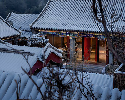 dine like chinese royalty in this renovated traditional beijing hutong by LDH design