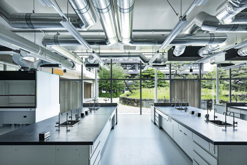 a roof of sufficient height for ducting is required 