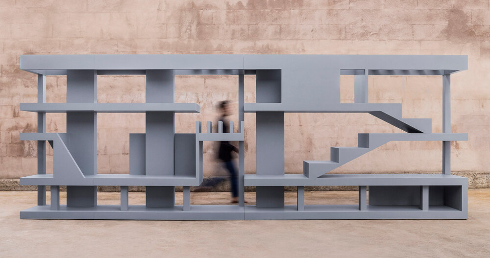 konstantin grcic crafts furniture pieces which act as ‘micro-architecture’