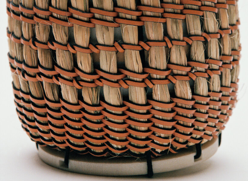 LOEWE explores leather, straw, and paper-weaving traditions for milan design week 2022